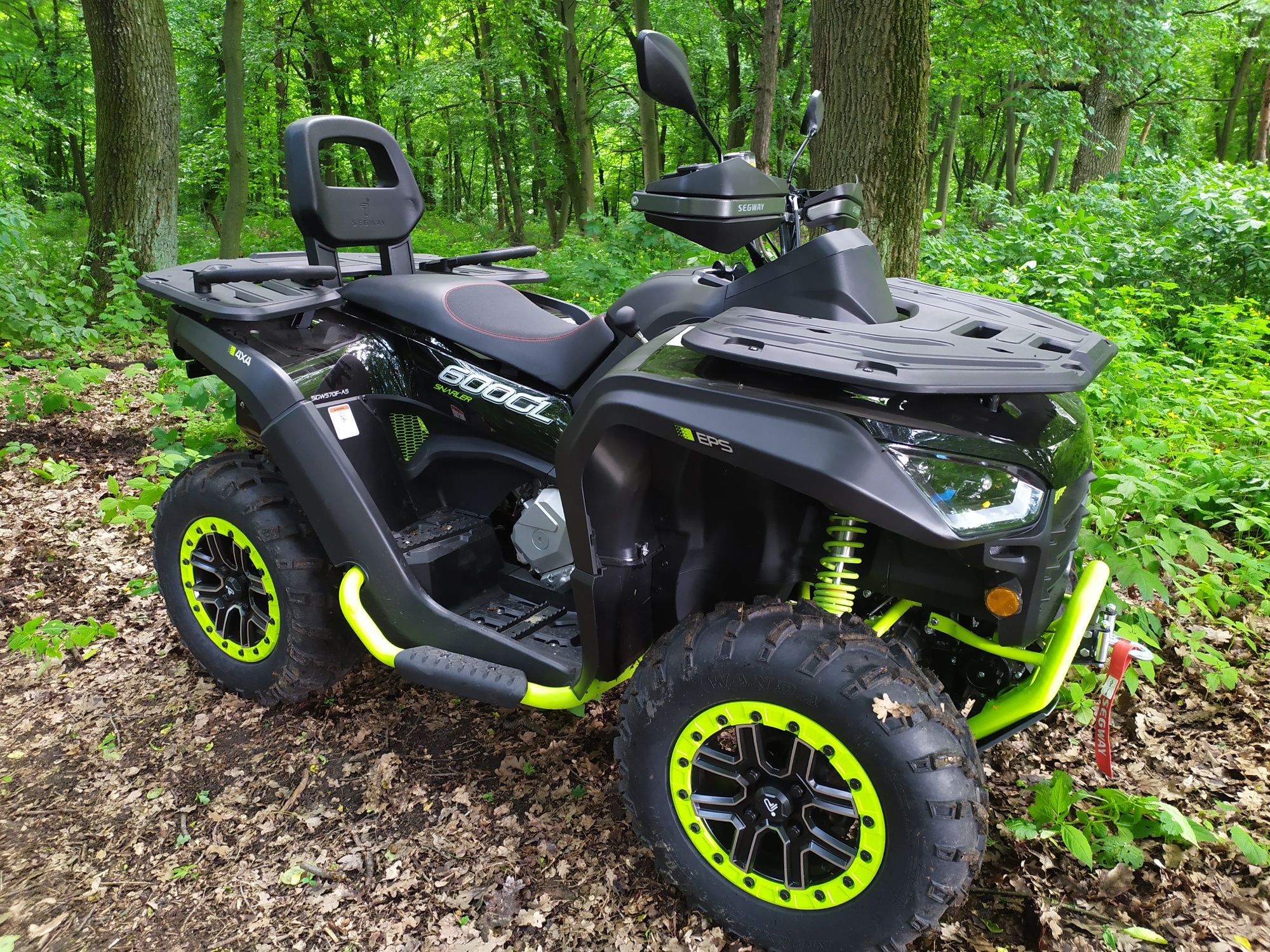 NEW 2024 EFI-CVT-EPS-ATV SEGWAY Snarler 600 AT6L FULL Equipped Black