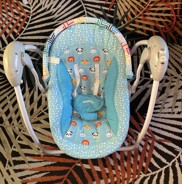 Espreguiçadeira-baloiço para bebé