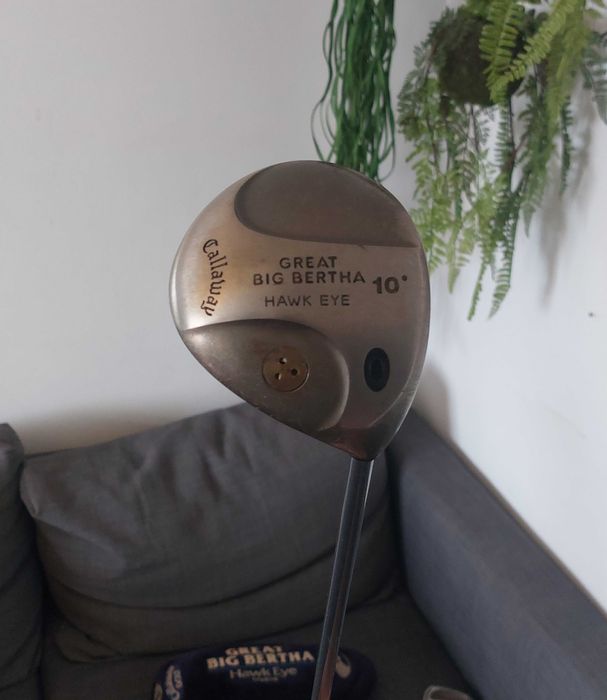 Set completo de Golfe Callaway Hawk Eye Titanium + Trolley + Saco