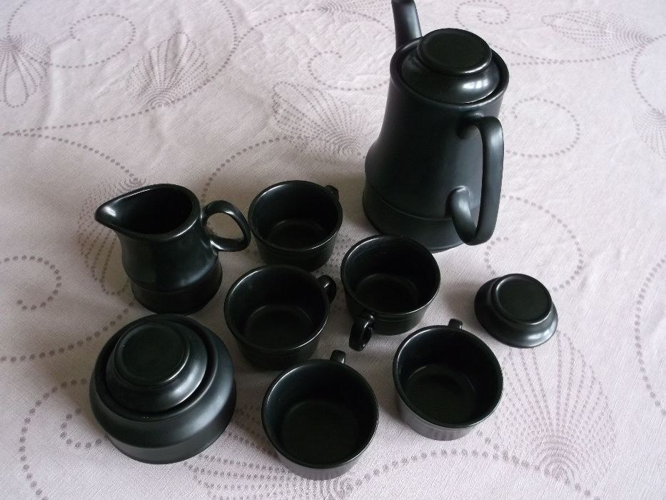 Zestaw do kawy herbaty czarny