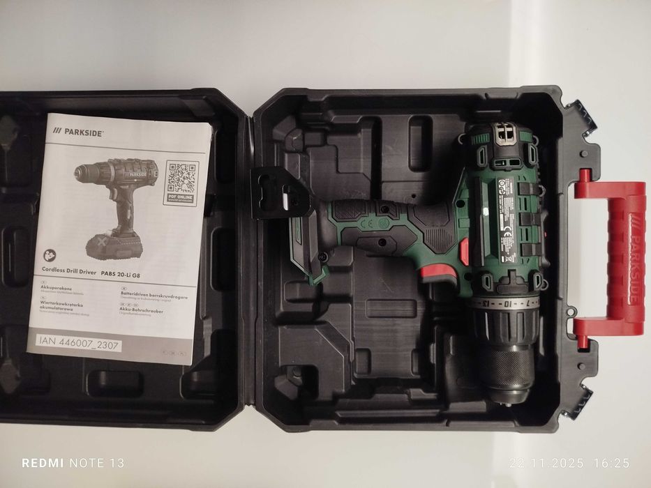 Akumulatorowa wiertarko wkrętarka Parkside