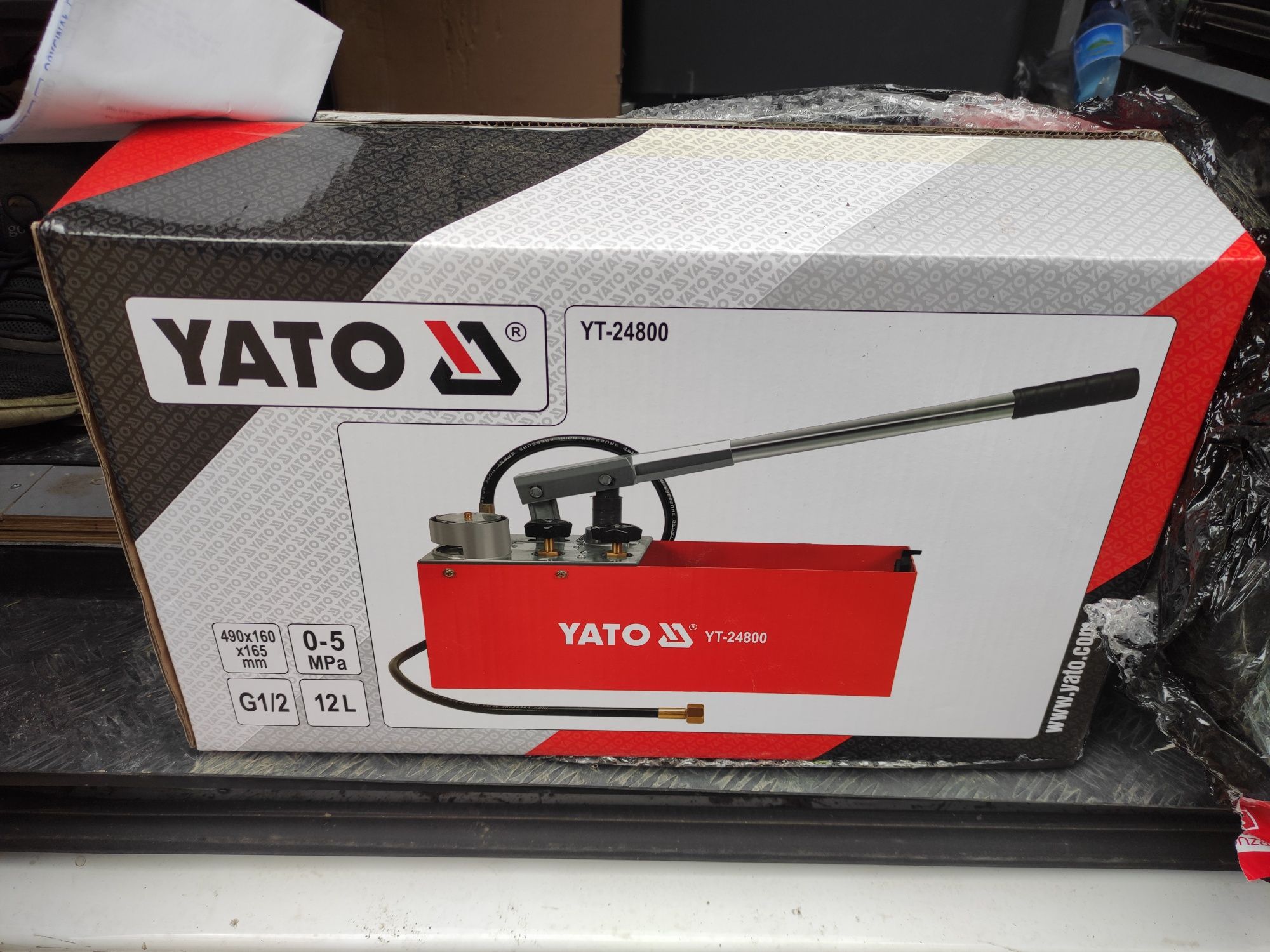 Pompa do prób ciśnieniowych Yato YT-24800