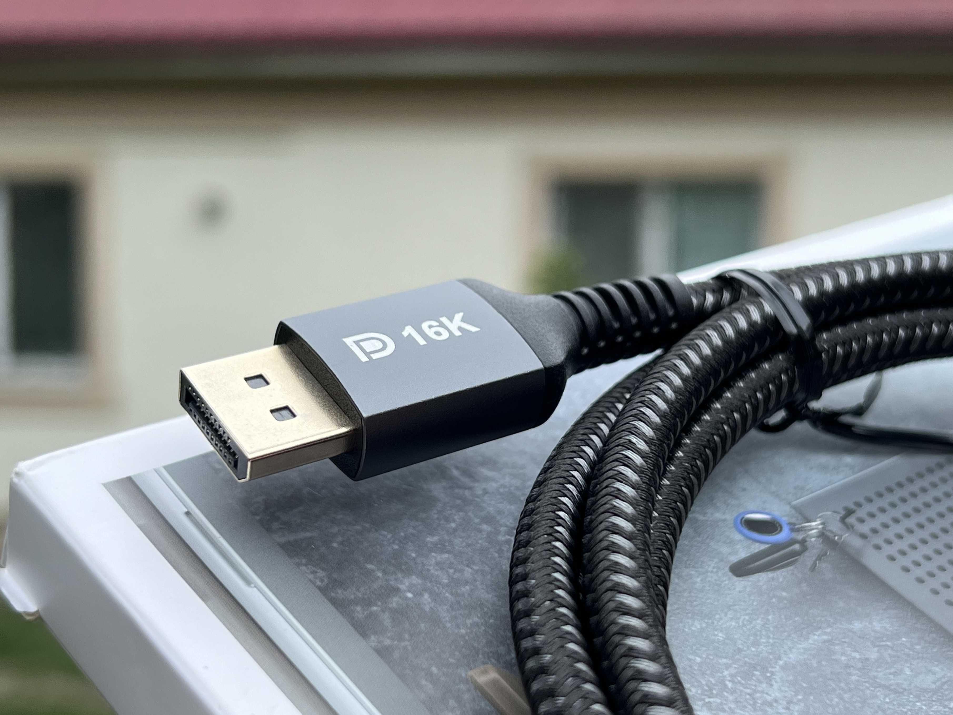 DP2.1 16K Кабель DisplayPort v 2.1 Stouchi GTX RTX