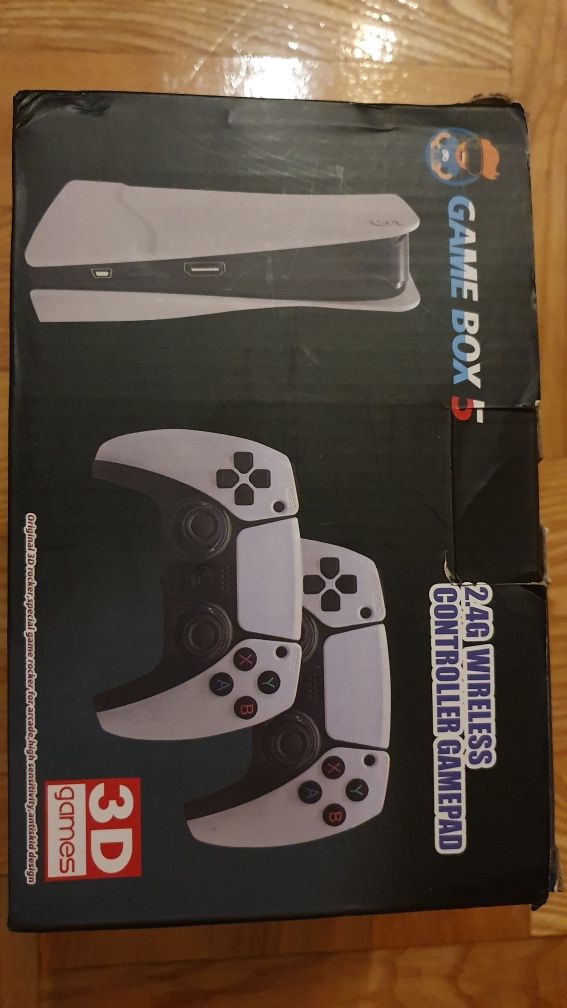 Game box 5 GB5 Konsola retro 128 GB  Emuelec + Android TV 40 tys. gier