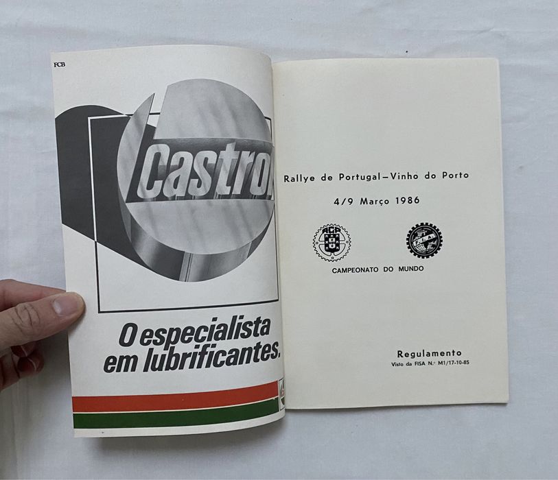 Programas Rally Rallye de Portugal TAP Vinho do Porto desde 1982