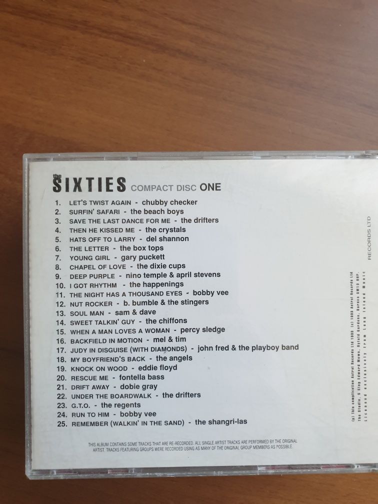 The Sixties 25 classic hits kolekcja 8 cd