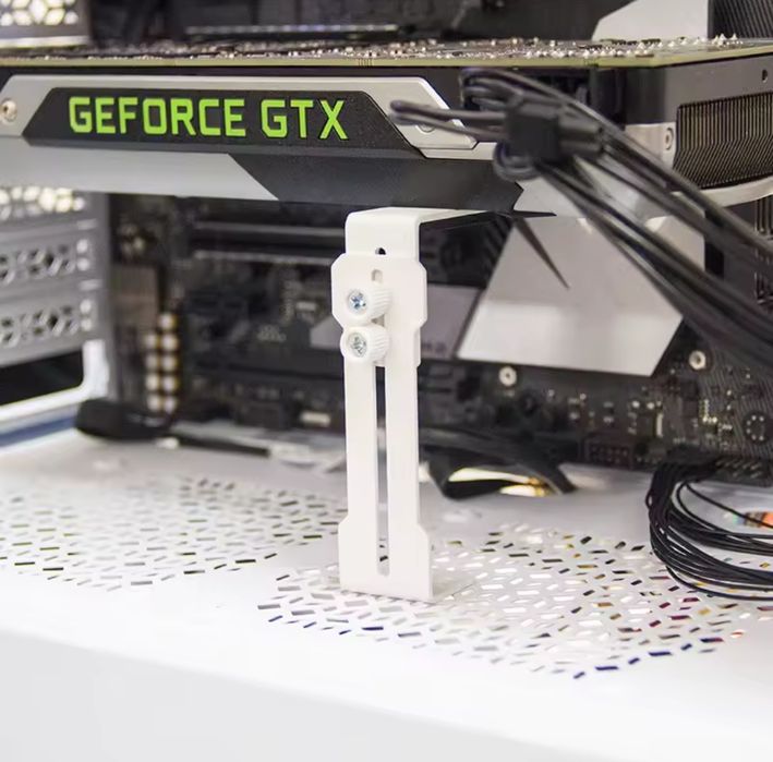 Тримач для відеокарти металевий (регульований)