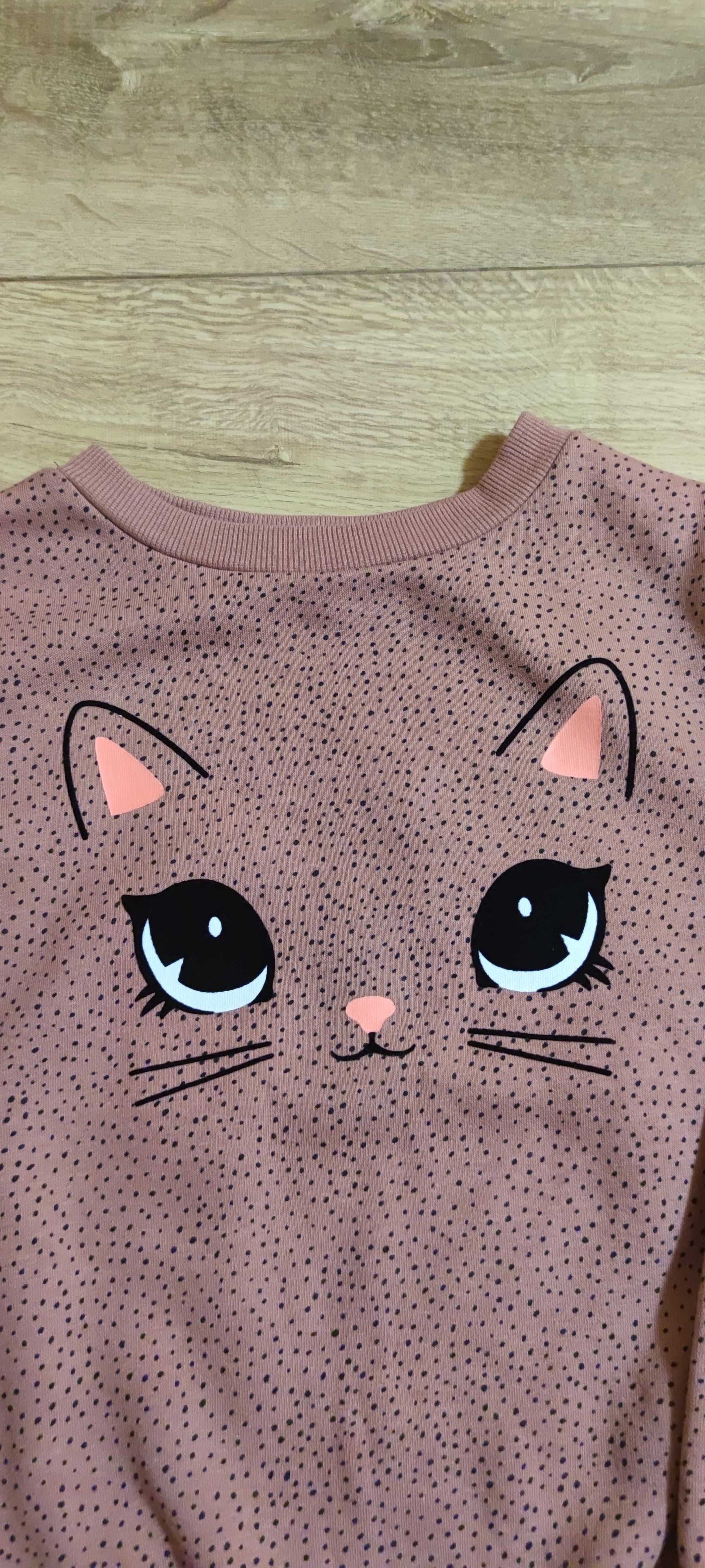 Jak nowa H&M 128 134  bluza legginsy jegginsy zestaw dla dziewczynki