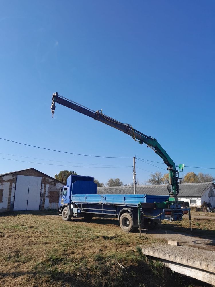 Продам МАN-маніпулятор + самосвал в хорошому та робочому стані