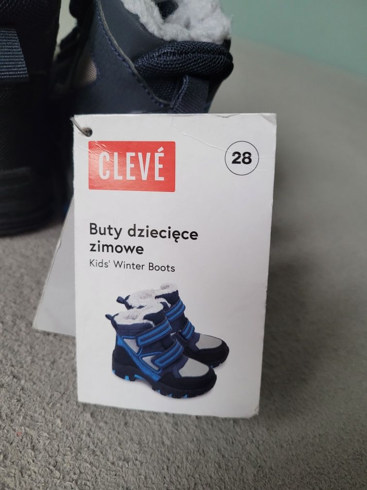 Buty zimowe chłopięce 28