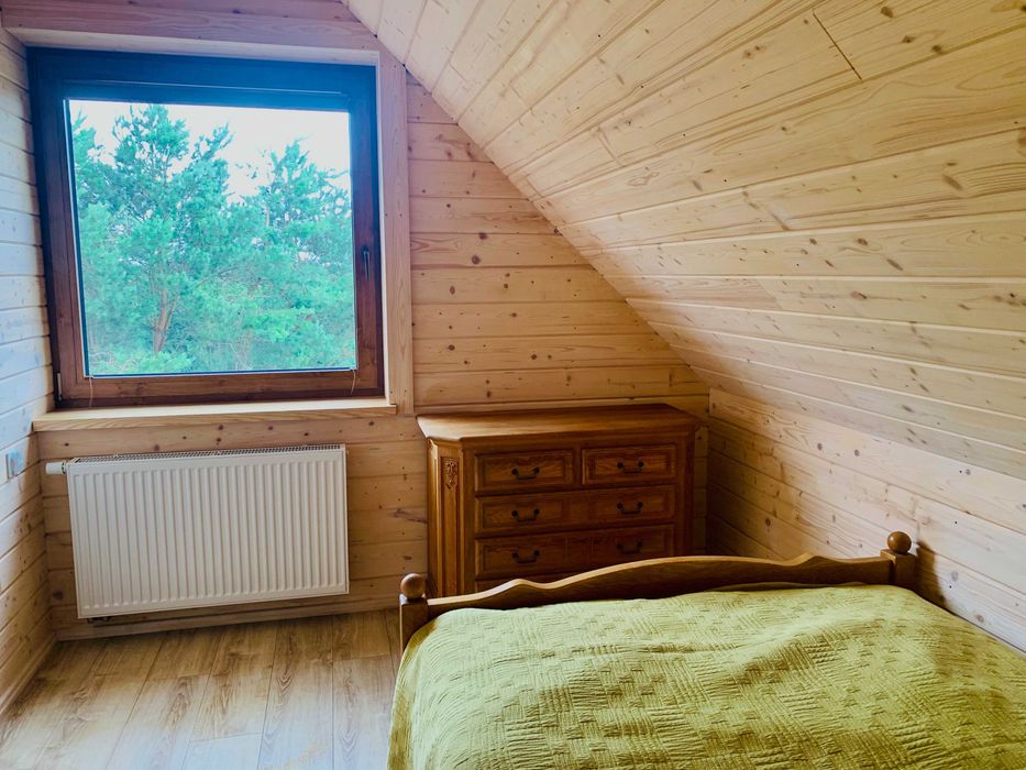 Sosnogródek dom nad jeziorem z własną linią brzegową na Suwalszczyźnie