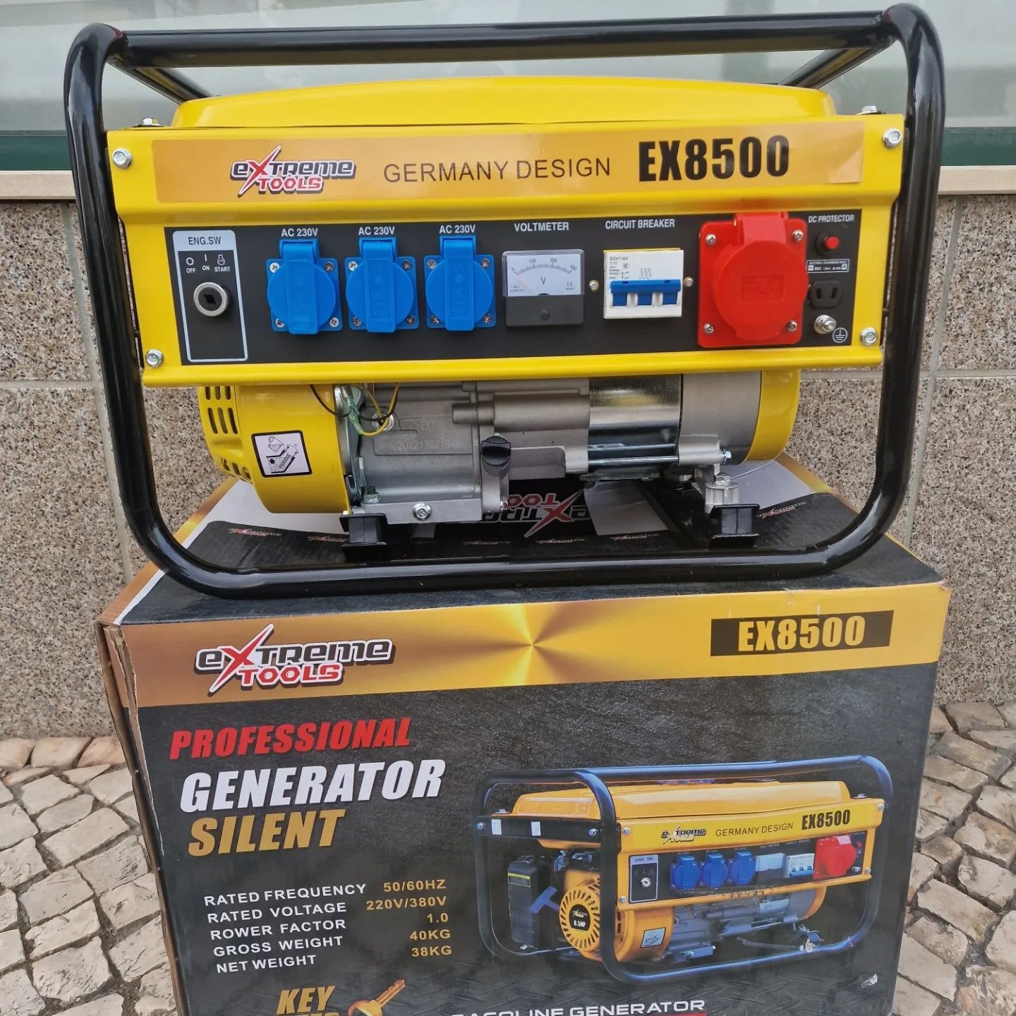 Gerador de gasolina de 8500 watts novo