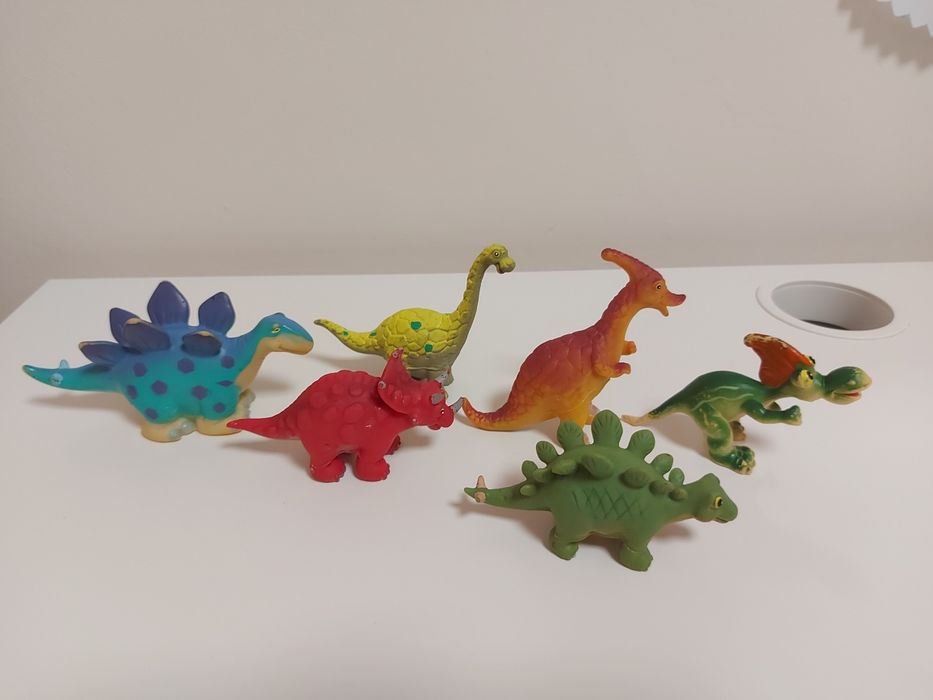 Zestaw 6 dinozaurów dinozaury