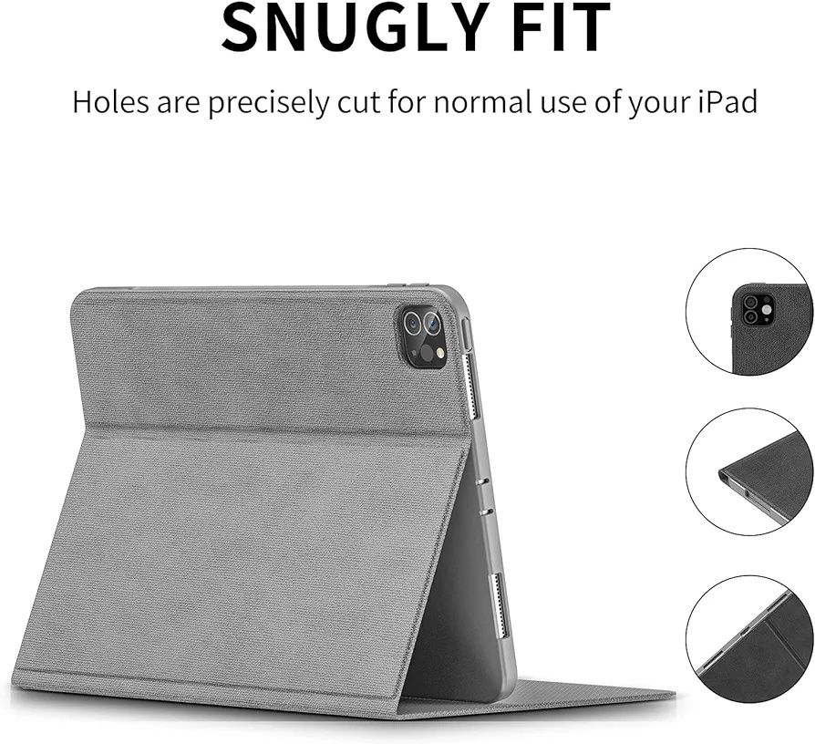 Etui case smartdevil retro do ipad pro 11 szary