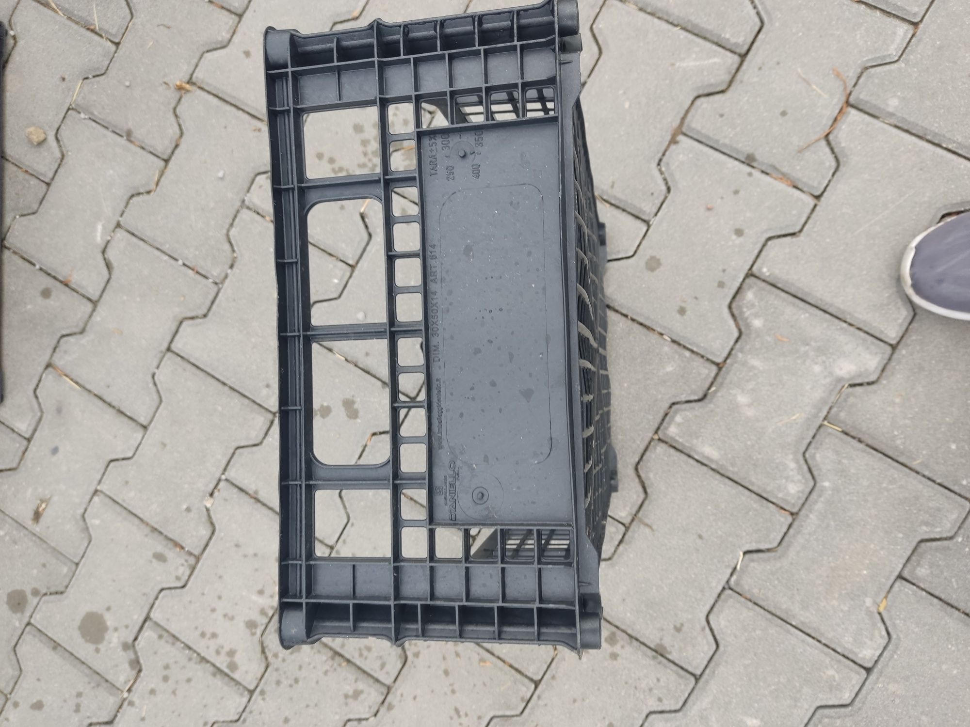 Skrzynka pojemnik plastikowy 50x30x14