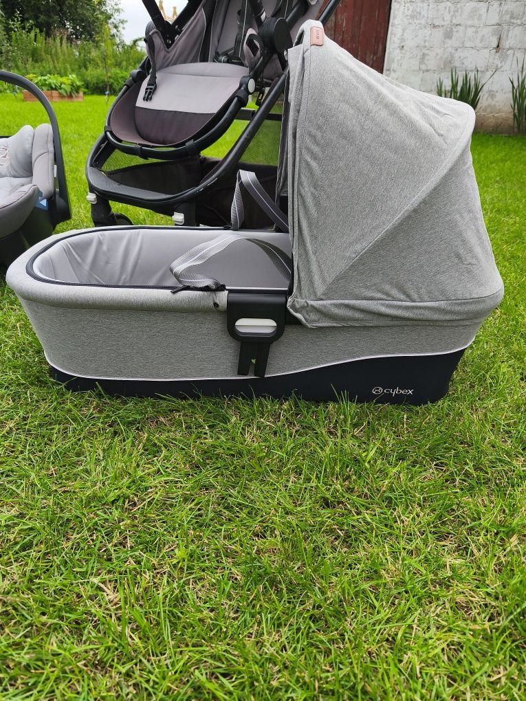 Cybex Balios M 3 w 1  gondola, nosidełko fotelik i spacerowka