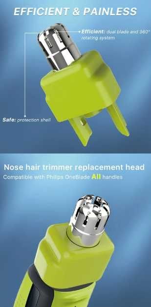 Сменная насадка для носа бровей ух Philips OneBlade QP210/QP230/QP2530