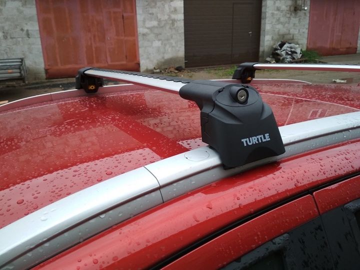 Поперечки  на рейлінги перемычки на рейлинги багажник Turtle air 2