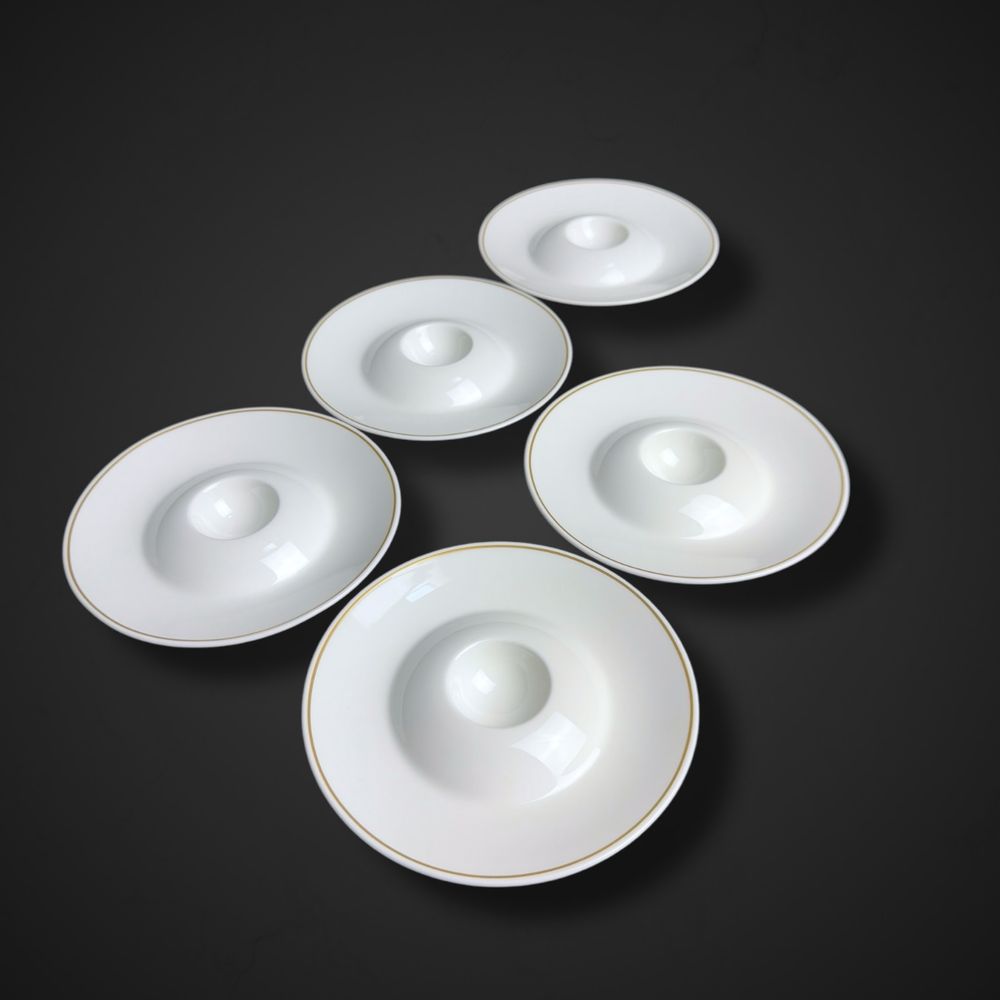Kieliszki talerzyki na jajko hutschenreuther Bone China B51/020922