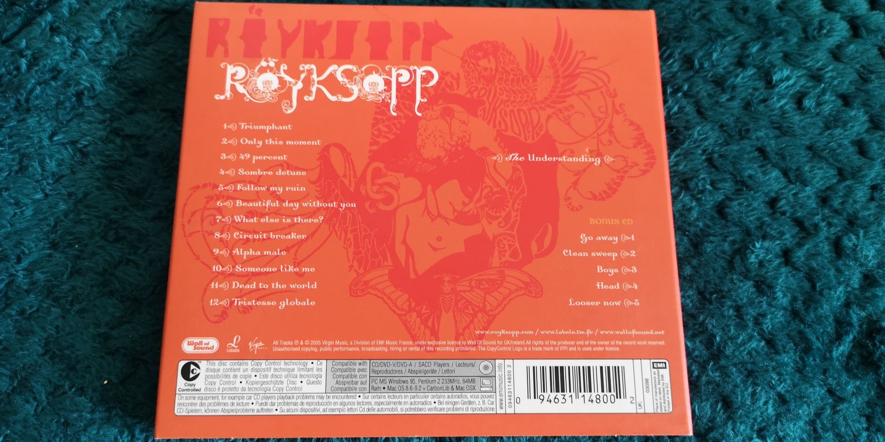 Royksopp - The Understanding. 2cd. Deluxe Edition