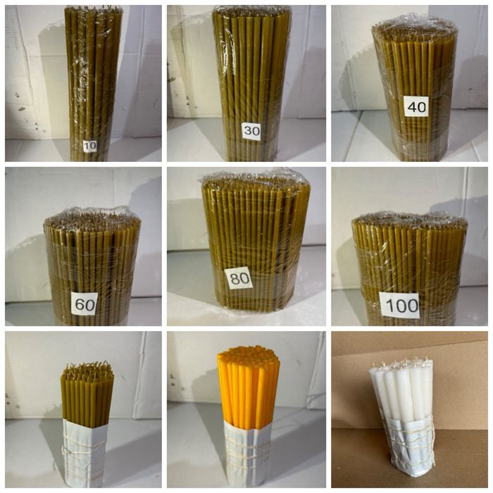 Свічка парафінова для освітлення