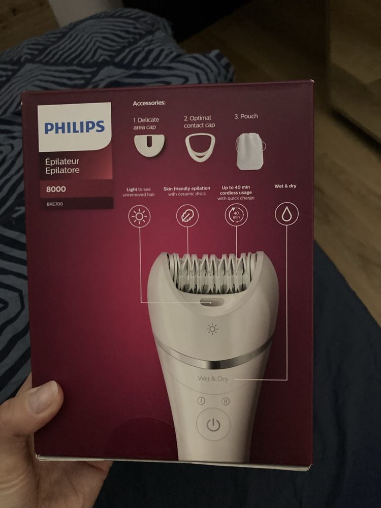 Sprzedam depilator Philips nowy