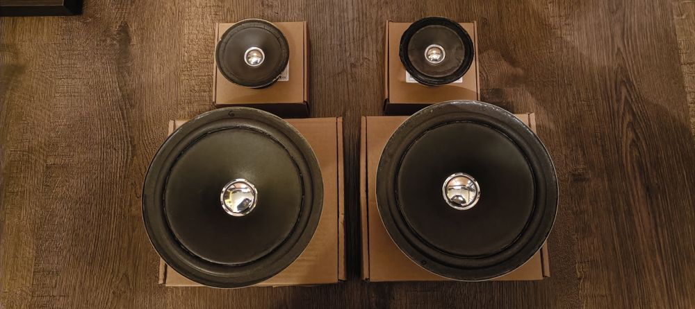 Głośniki Tonsil z demontażu Space 86