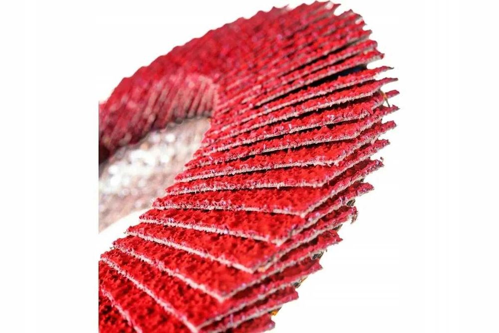 Tarcza ścierna listkowa piórkowa CERAMICZNA SZLIFOWANIA LAMELKA 125MM