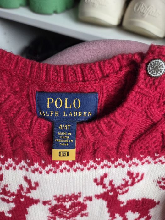 Zimowa sukienka Ralph Lauren