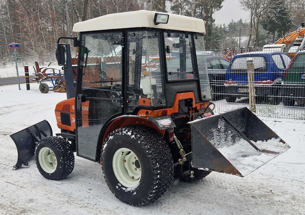 mini traktor Goldoni 20 DT 4x4  stan jak nowy komunalny do odśnieżania