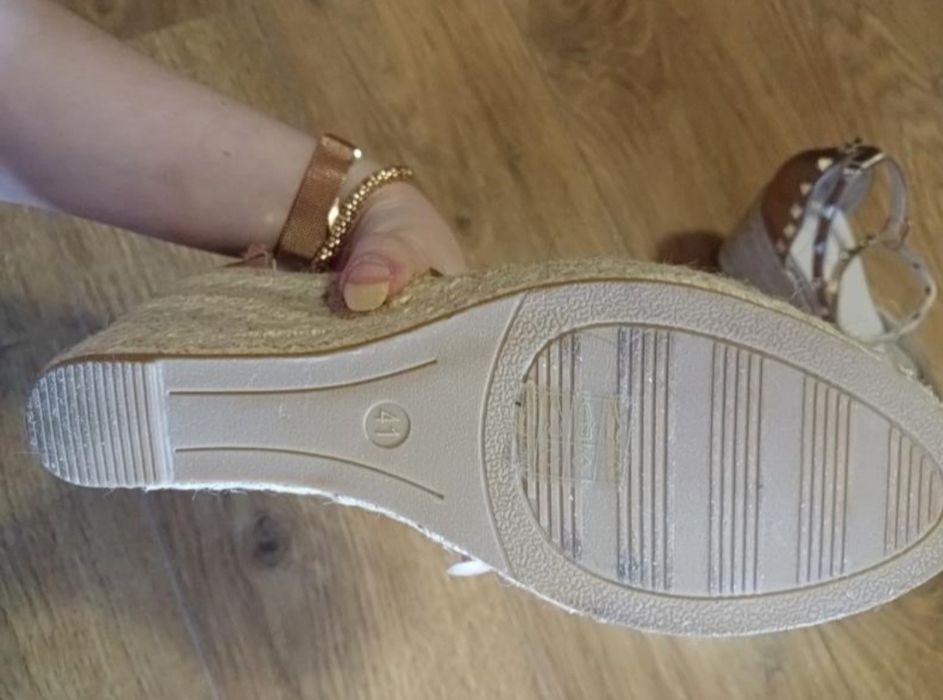 Нові еспадрильї, устілка 26,5 см