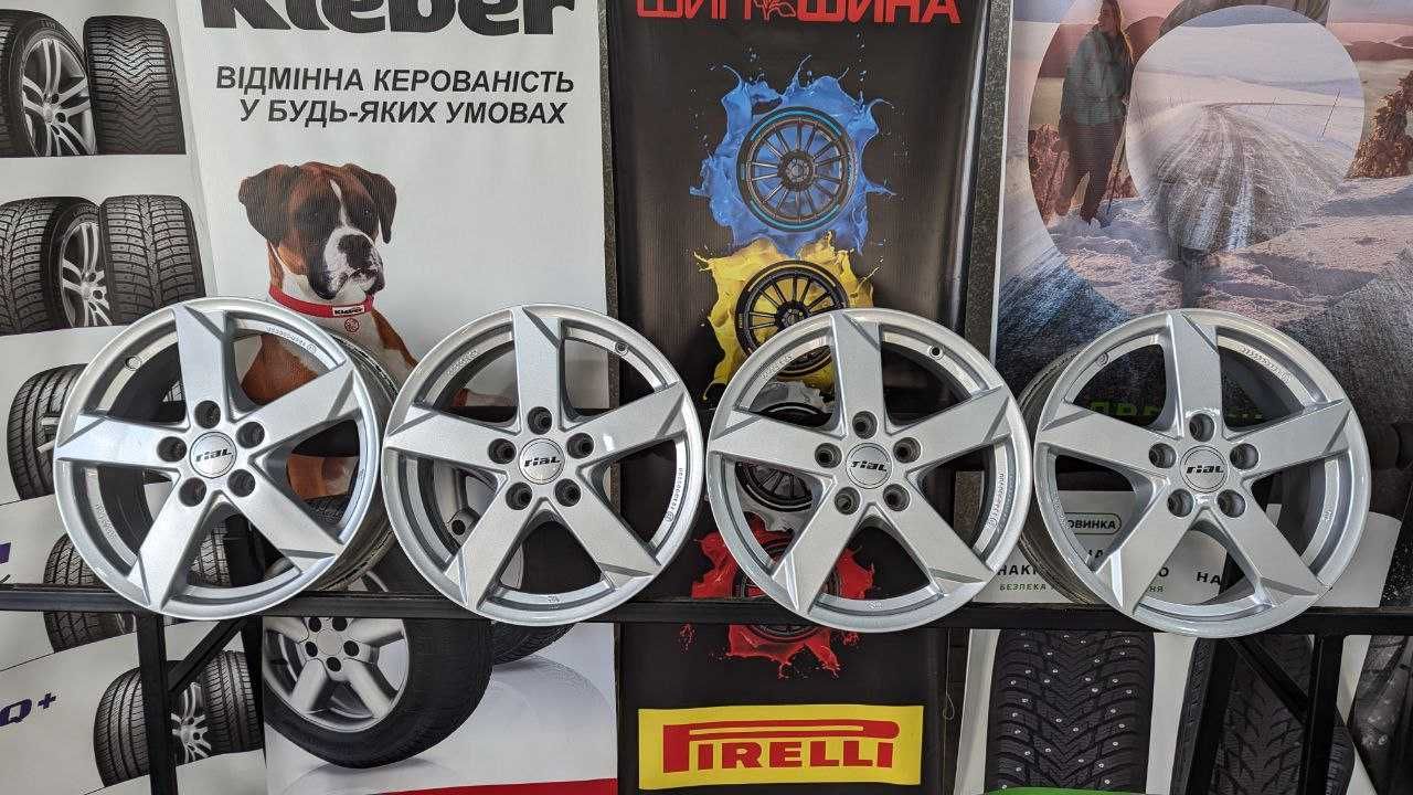 Диски Rial 5/114.3 R16 6.5J ET50 dia67.1mm