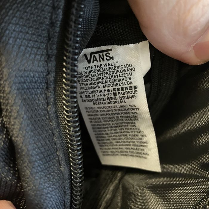 Сумка через плече Vans ванс чоловіча та жіноча водовудштовхувальна