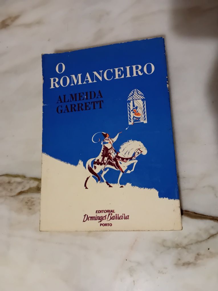 Livro O Romanceiro de Almeida Garret
