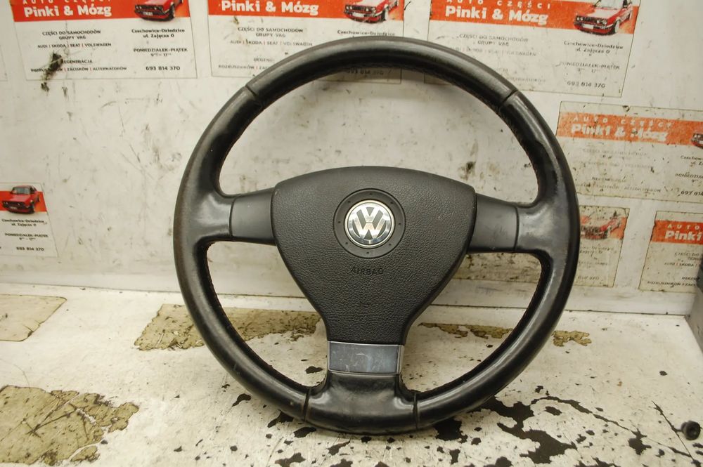 KIEROWNICA + PODUSZKA AIRBAG 1K0880201DC 1K0419091ER VW GOLF V KOMBI PASSAT B6