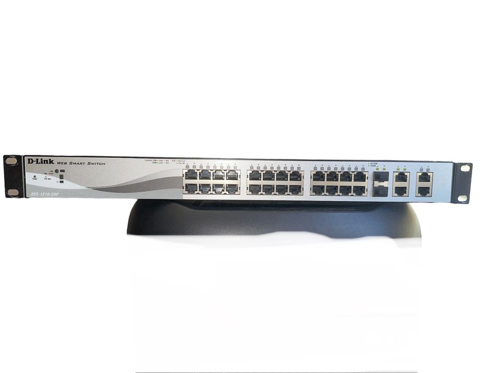 D-Link DGS-1210-28P сетевой коммутатор