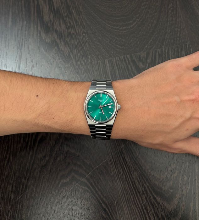 Tissot PRX Quartz 40mm – Mostrador Verde