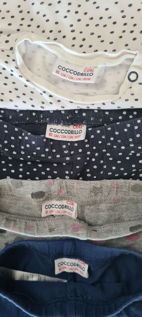 Coccodrillo koszulka i legginsy 3x roz 80