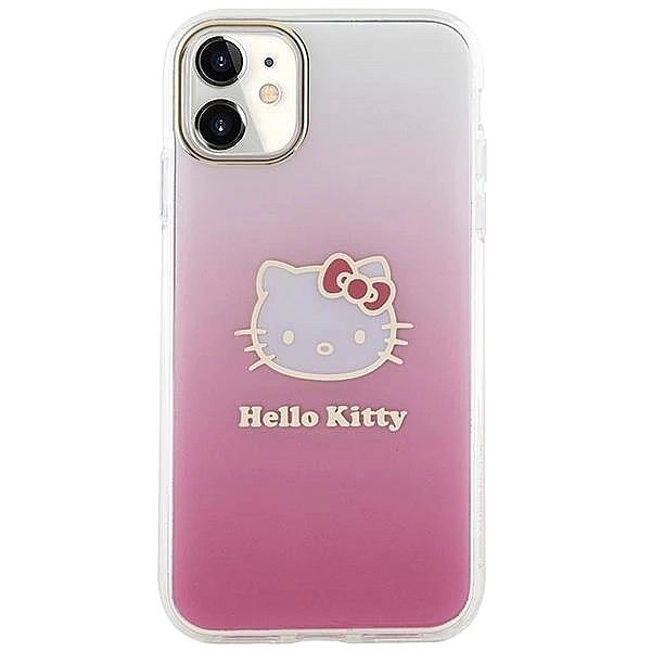 Etui Hello Kitty IML Gradient Electrop Kitty Head na iPhone 11 / Xr -