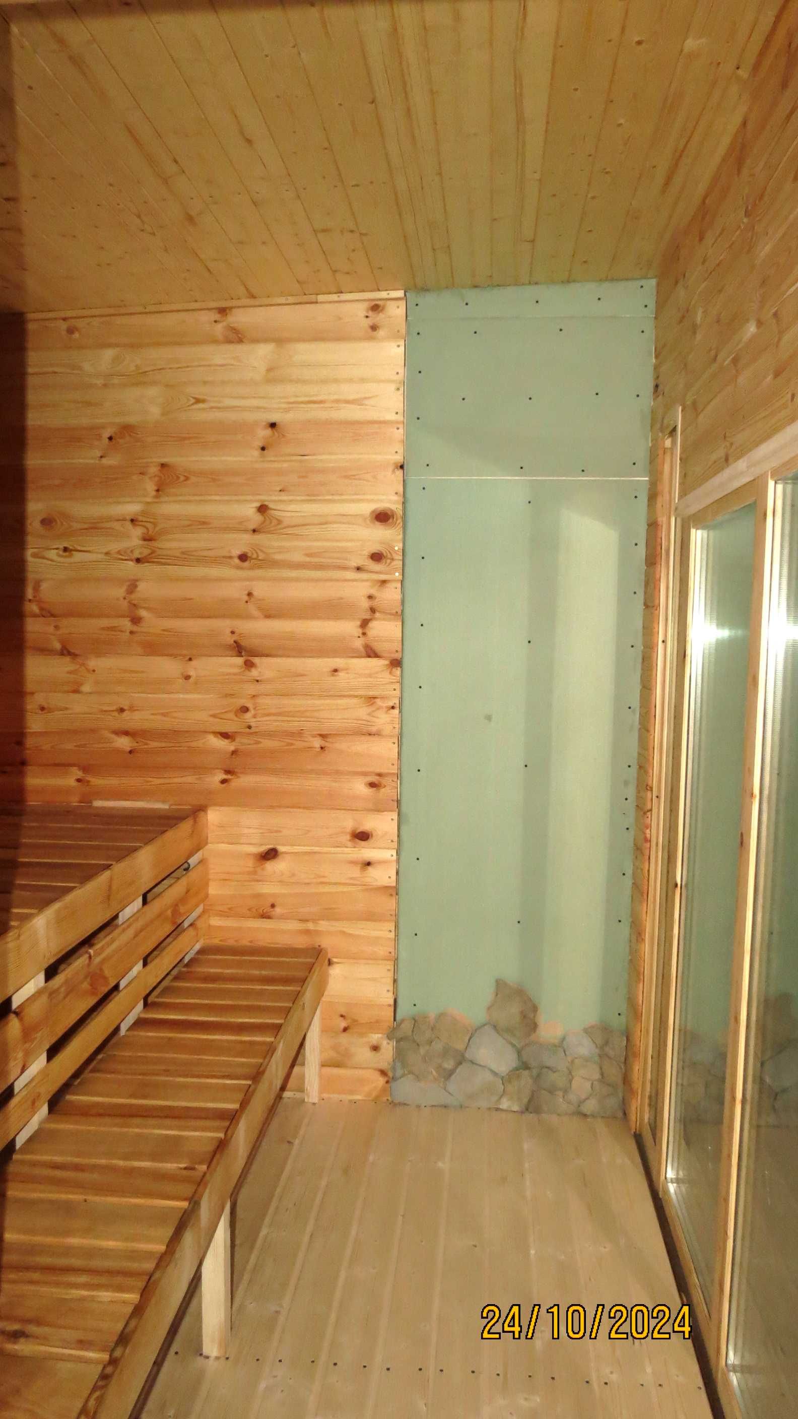 Sauna ogrodowa, domek letniskowy, domek działkowy