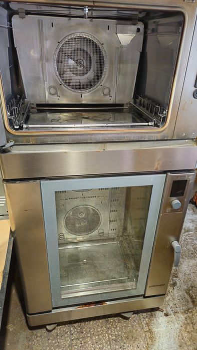 Piec piekarniczy cukierniczy WIESHEU Euromat 64S/L zestaw 15 blach