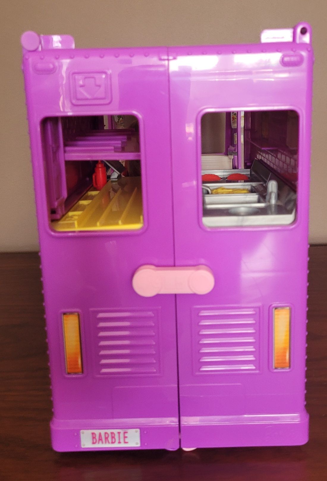 Food truck Barbie plus oryginalna lalka Barbie kucharz i akcesoria