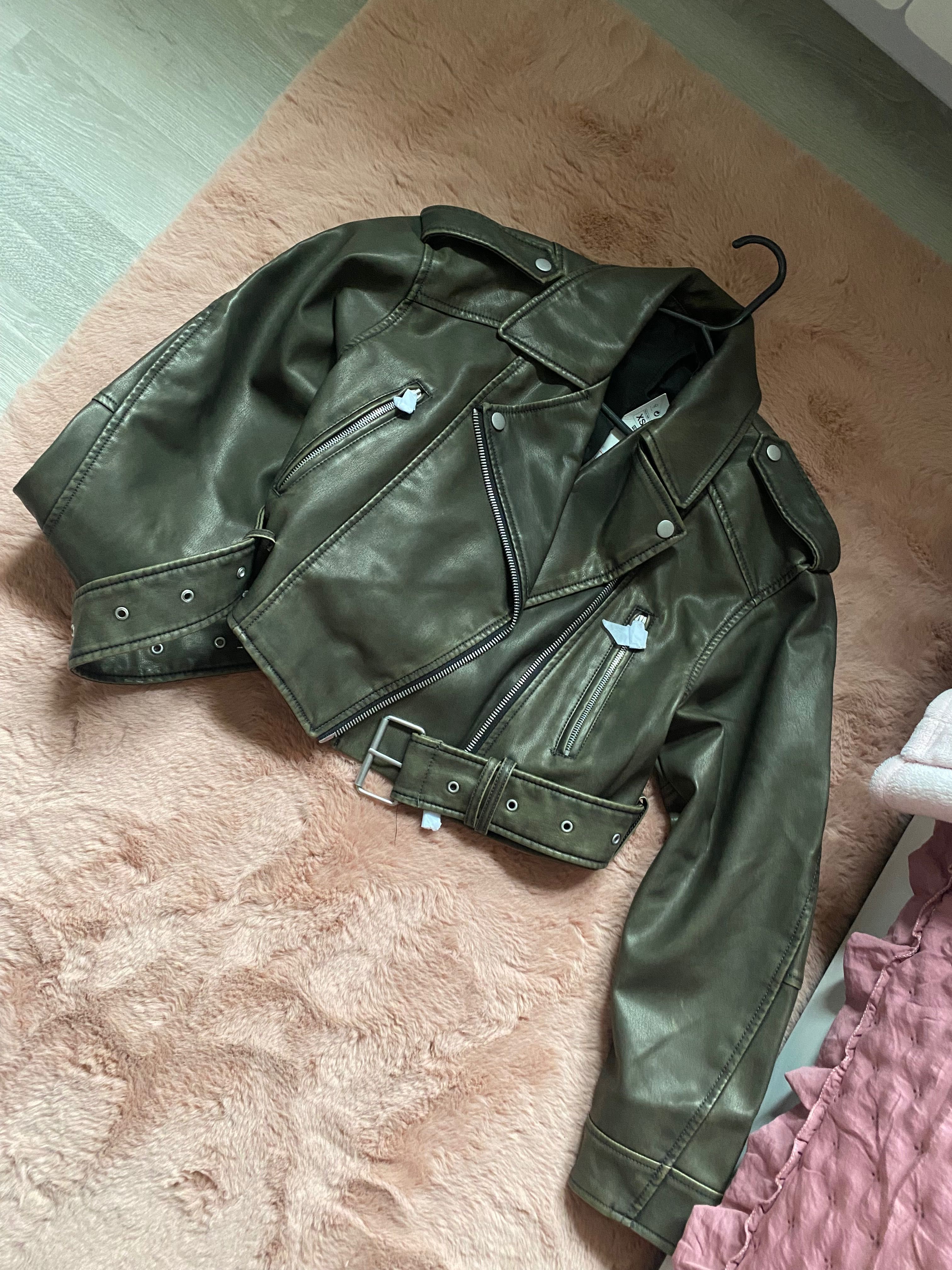 Zara kurtka biker xs