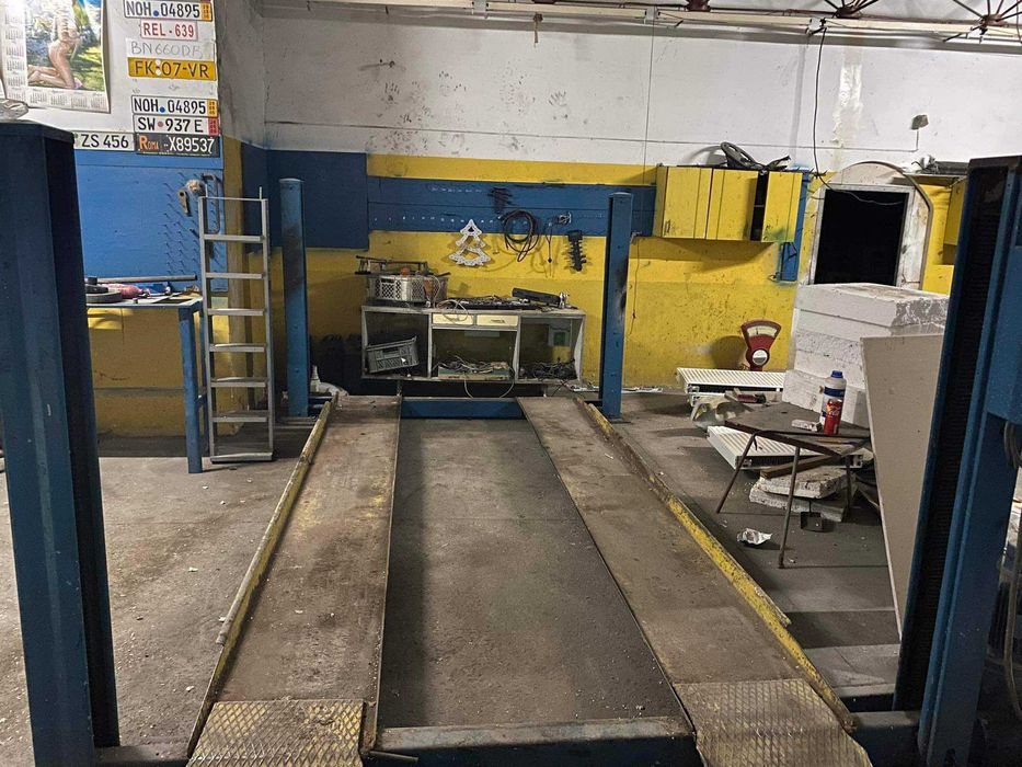 Podnośnik Najazdowy cztery Kolumnowy