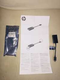 Adapter przelotka przejściówka HP USB-C VGA