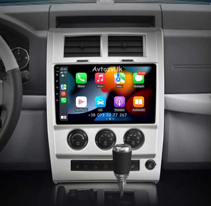 Магнитола CHEROKEE Jeep NITRO Dodge Додж Нитро Чероки CarPlay Android