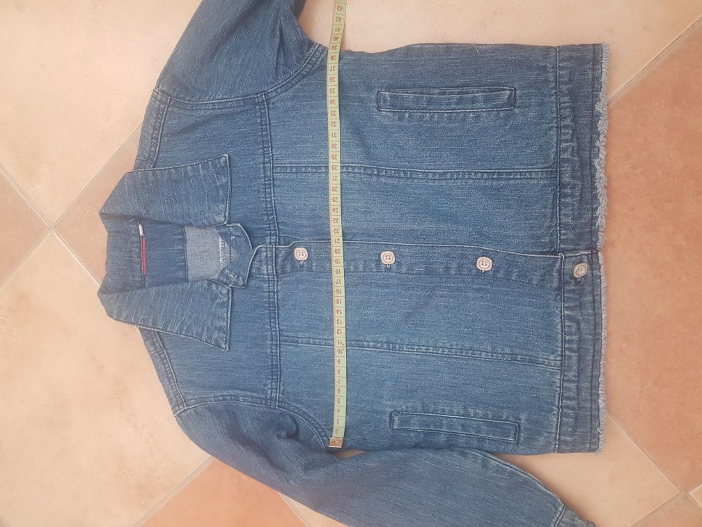 Куртка джинсова для дівчинки