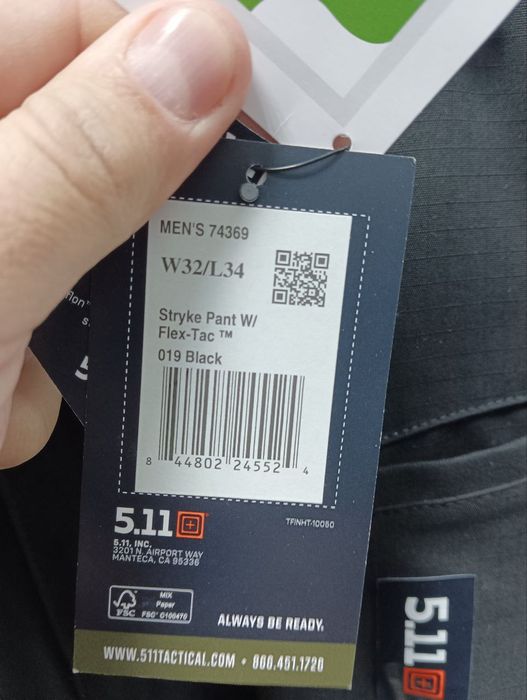 Оригінальні тактичні штани 5.11 TACTICAL