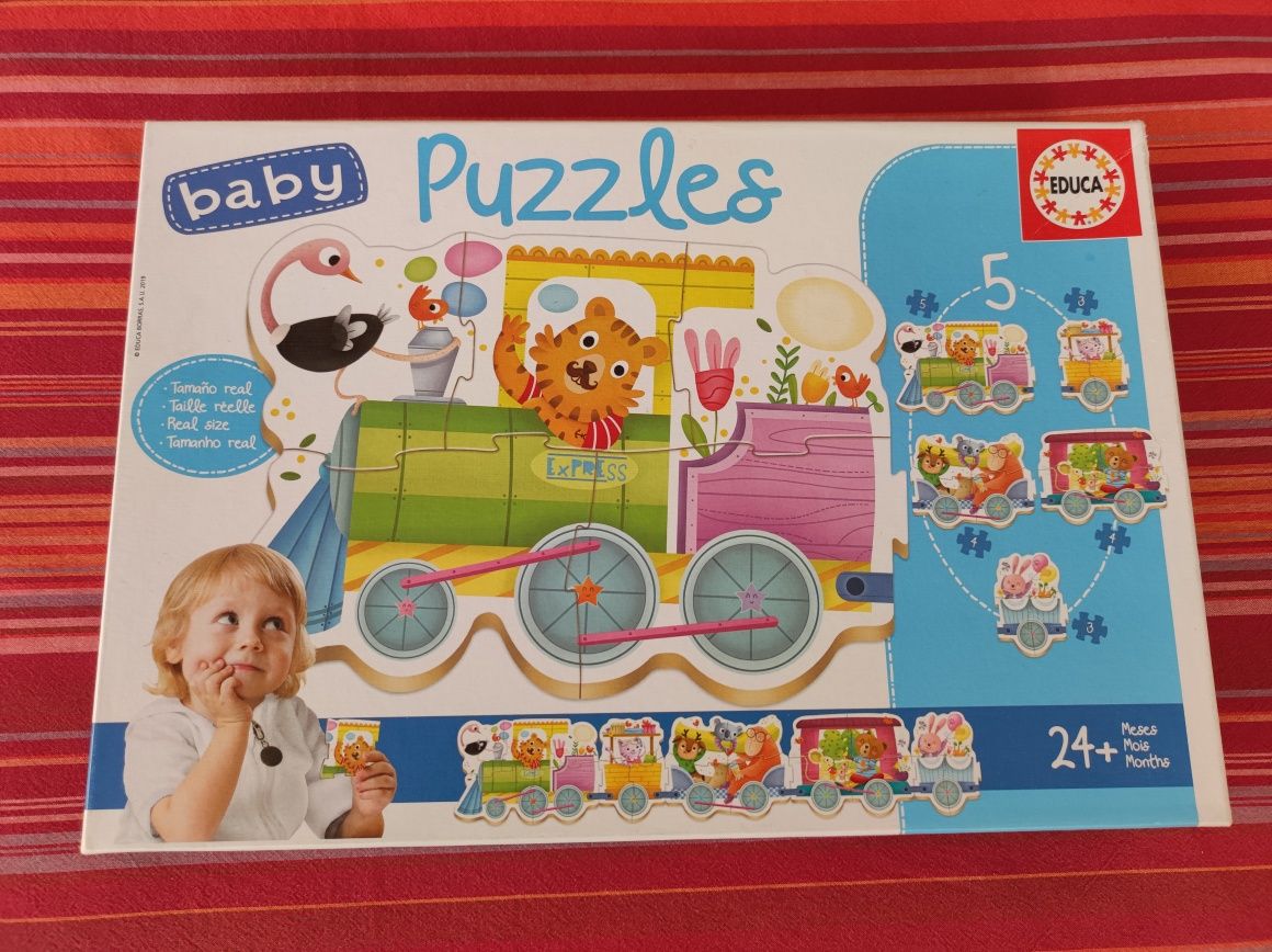 Puzzles para crianças a partir 2 anos