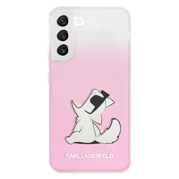 Etui Karl Lagerfeld Choupette Fun dla Samsung Galaxy S22+ Pink